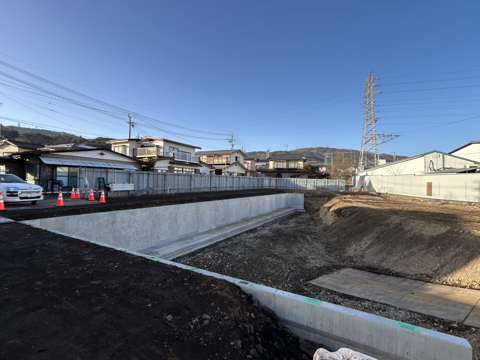 貯水池新設工事